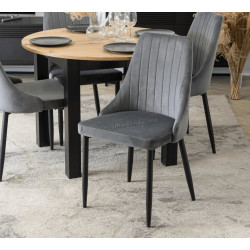 Scaun Mebel Elite Bari (Grey/Black)