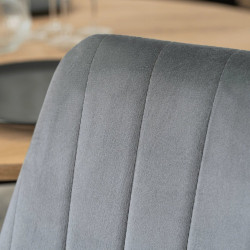 Scaun Mebel Elite Bari (Grey/Black) Thumb