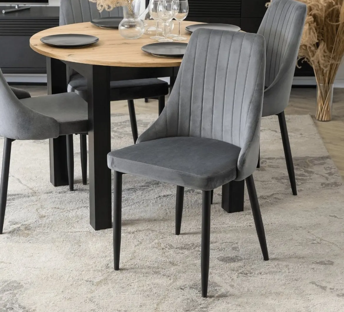 Scaun Mebel Elite Bari (Grey/Black)