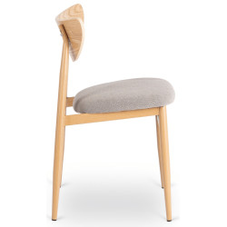Стул Mebel Elite Braga (Grey/Oak) Thumb