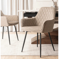 Scaun Mebel Elite Bresso 2 (Beige/Black)