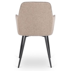 Scaun Mebel Elite Bresso 2 (Beige/Black) Thumb