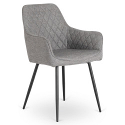 Scaun Mebel Elite Bresso 2 (Grey/Black) Thumb