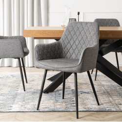 Scaun Mebel Elite Bresso 2 (Grey/Black)