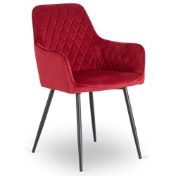 Scaun Mebel Elite Bresso (Burgundy/Black) Thumb