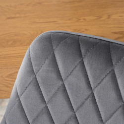 Стул Mebel Elite Bresso (Grey/Black) Thumb
