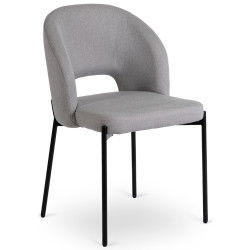 Scaun Mebel Elite Bros (Grey/Black) Thumb