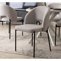 Стул Mebel Elite Bros (Grey/Black)