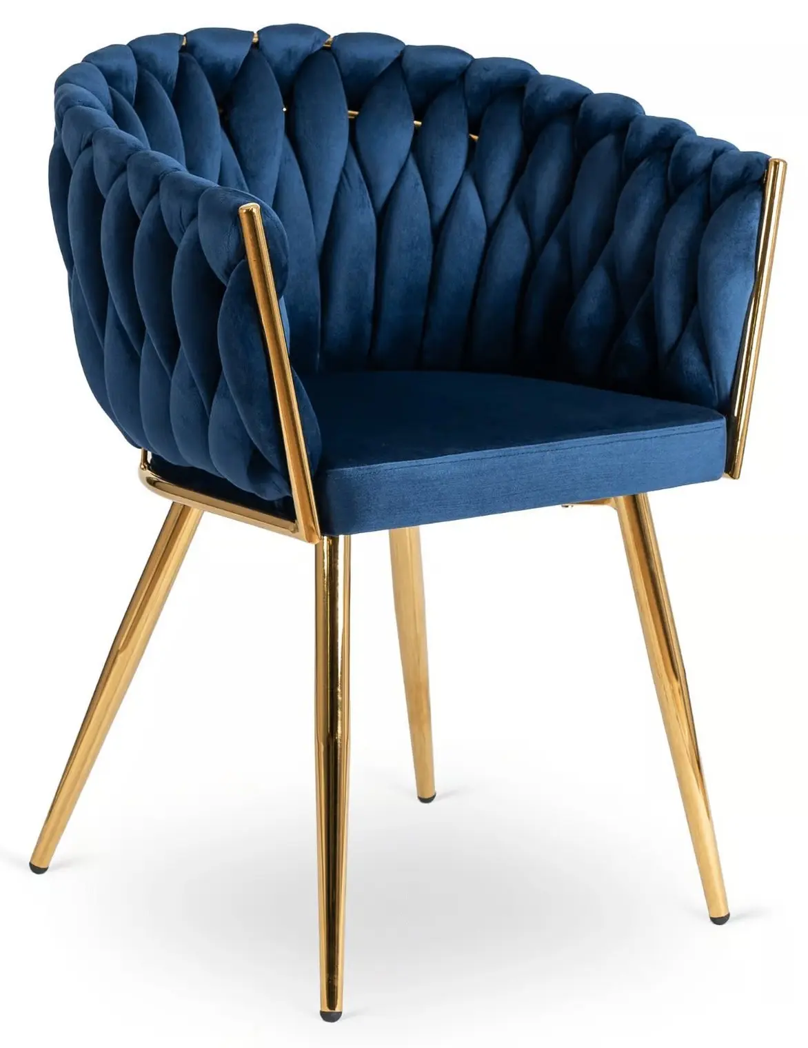 Scaun Mebel Elite Capi (Blue/Gold)