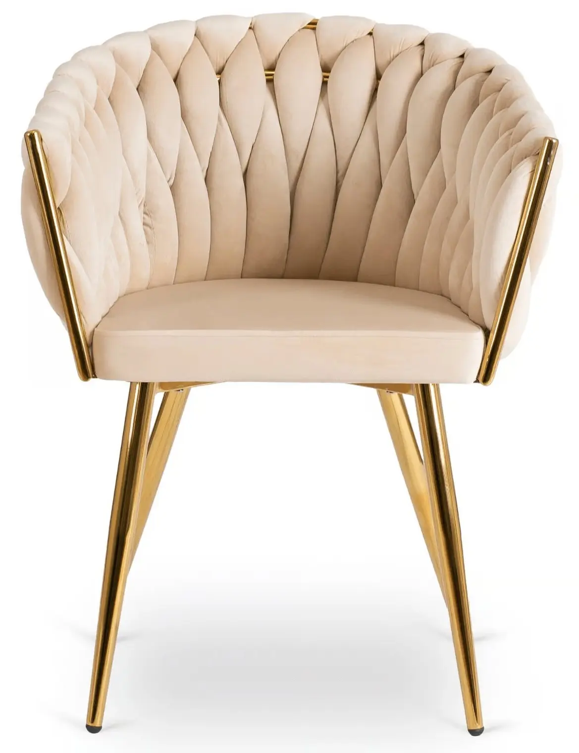 Scaun Mebel Elite Capi (Cream/Gold)