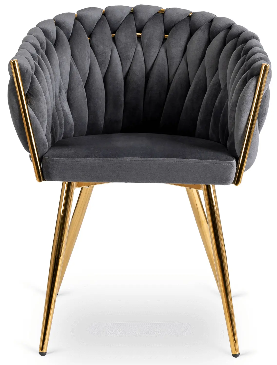 Scaun Mebel Elite Capi (Grey/Gold)