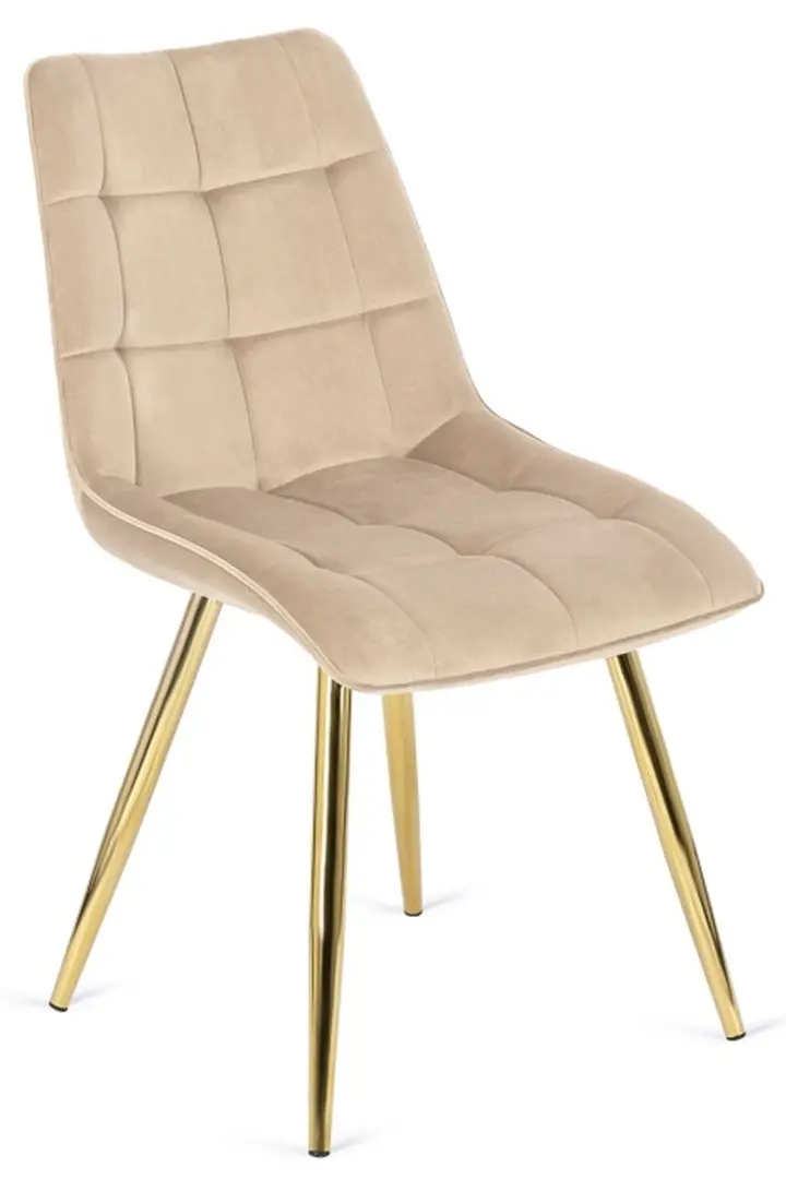 Scaun Mebel Elite Caro (Cream/Gold)