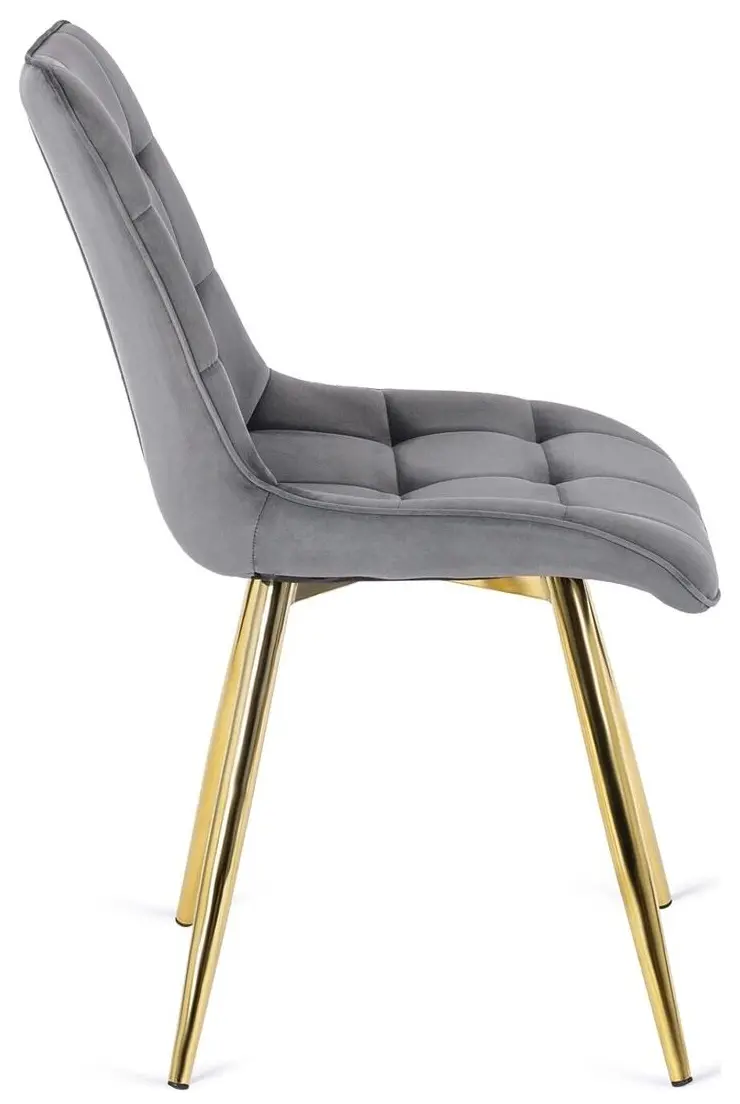 Scaun Mebel Elite Caro (Grey/Gold)