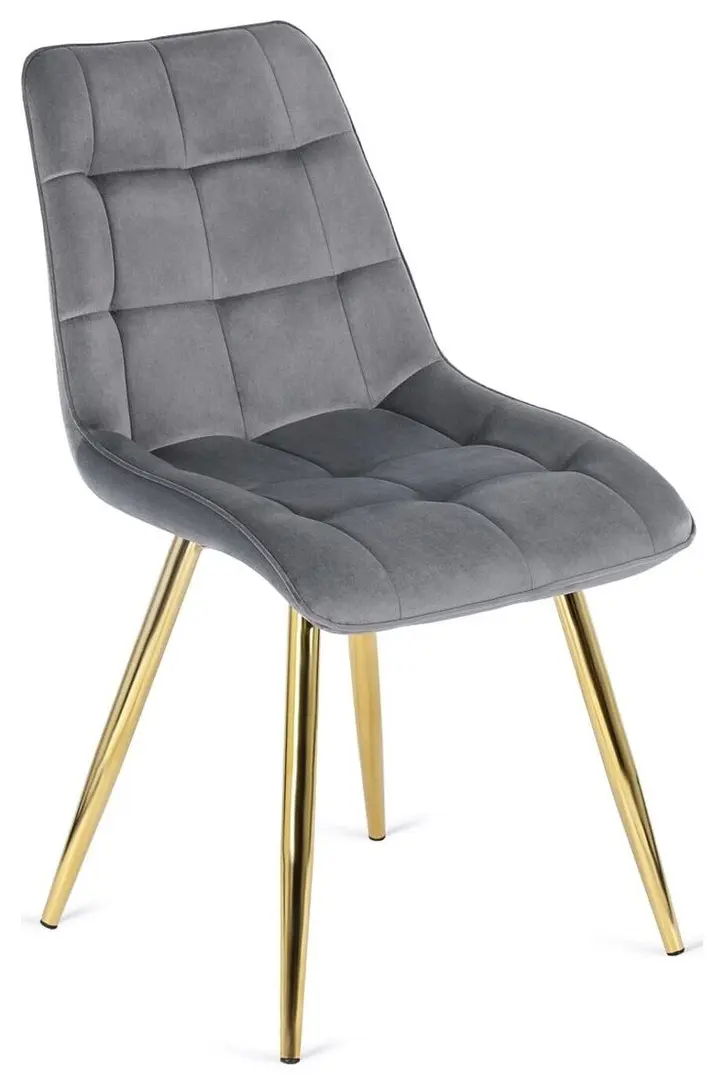 Scaun Mebel Elite Caro (Grey/Gold)