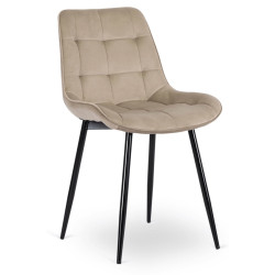 Scaun Mebel Elite Chris (Beige/Black) Thumb