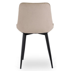 Scaun Mebel Elite Chris (Beige/Black) Thumb