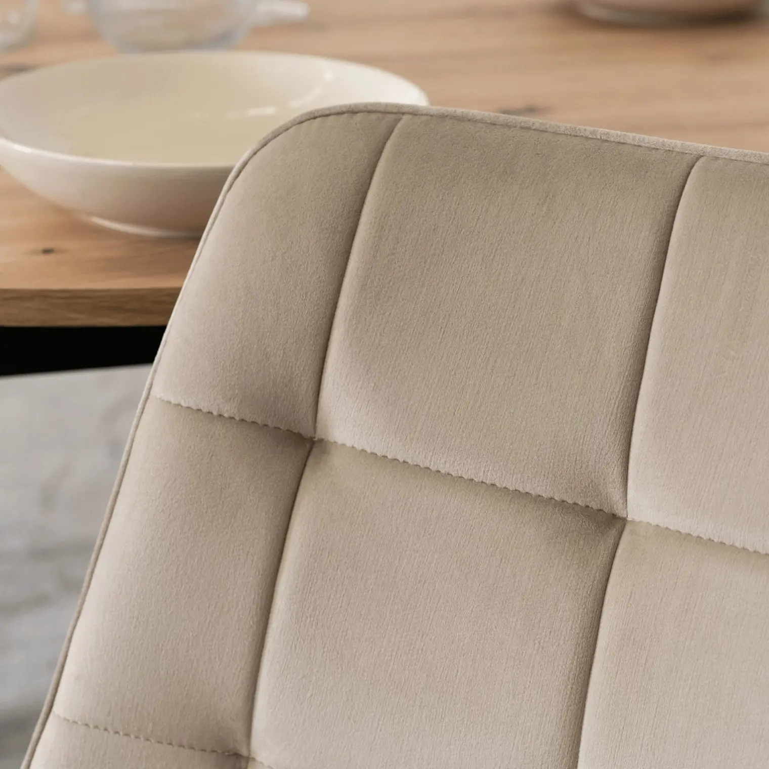 Scaun Mebel Elite Chris (Beige/Black)