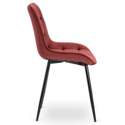 Scaun Mebel Elite Chris (Burgundy/Black) Thumb