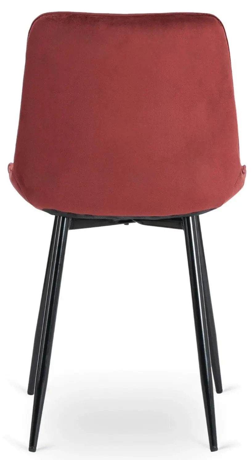 Scaun Mebel Elite Chris (Burgundy/Black) - 5