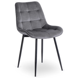 Scaun Mebel Elite Chris (Grey/Black) Thumb