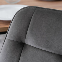 Scaun Mebel Elite Chris (Grey/Black) Thumb