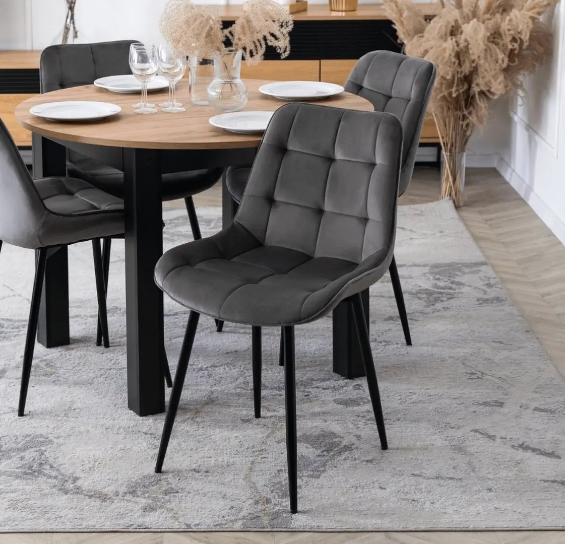 Scaun Mebel Elite Chris (Grey/Black)