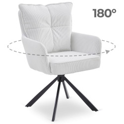 Scaun Mebel Elite City (Cream/Black) Thumb