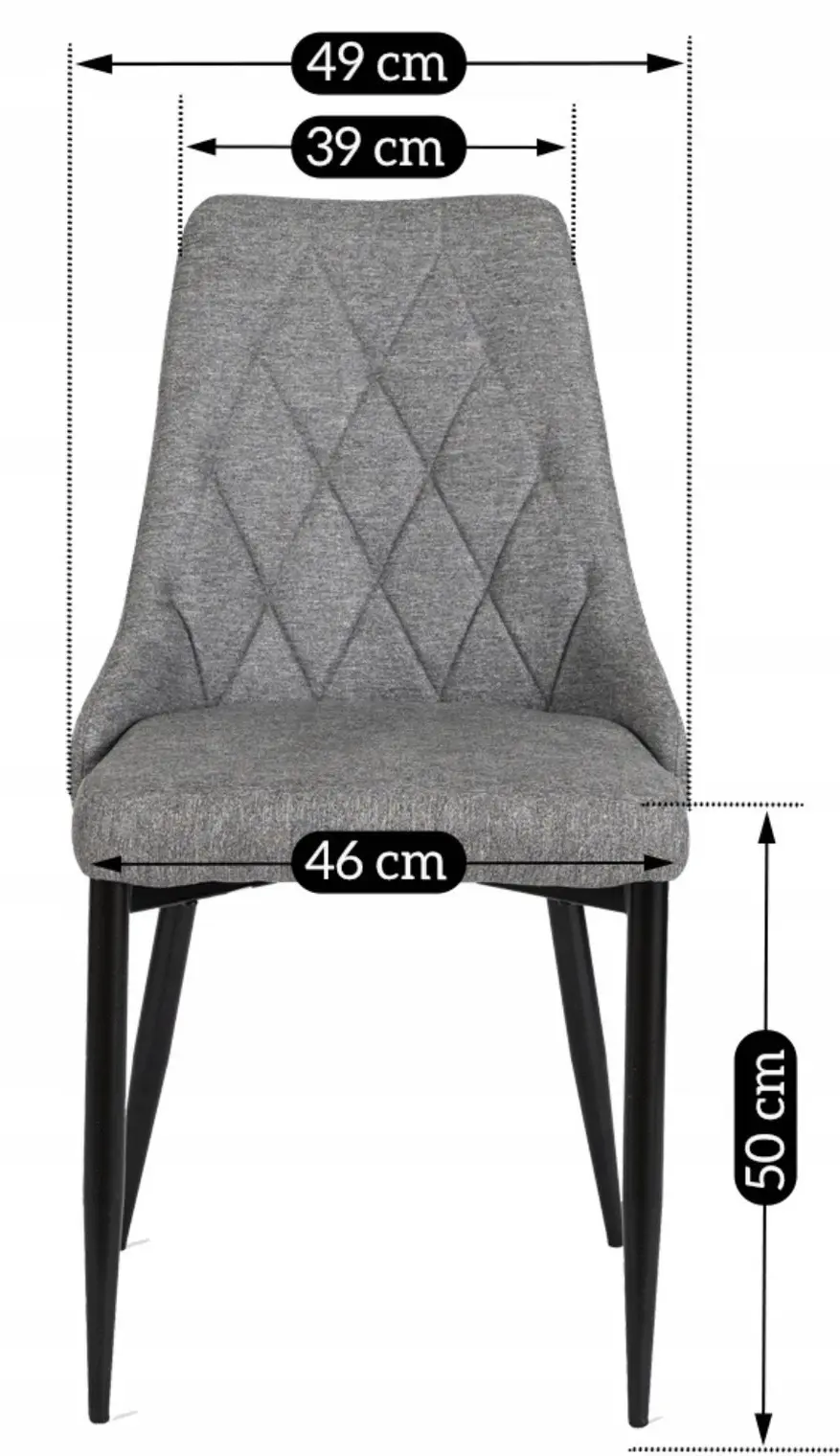 Scaun Mebel Elite Cork 2 (Grey/Black)