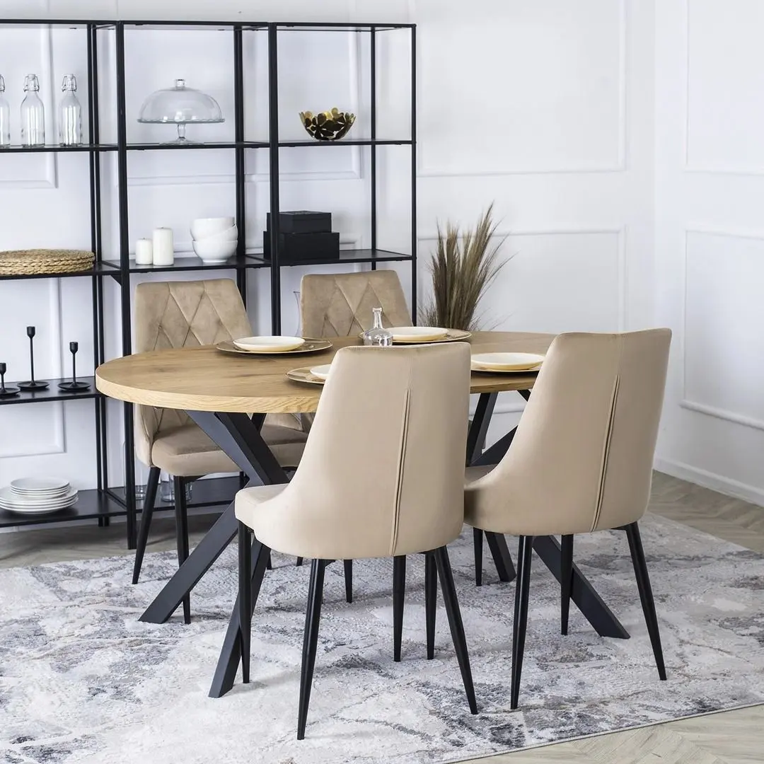 Scaun Mebel Elite Cork (Beige/Black)