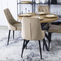 Scaun Mebel Elite Cork (Beige/Black) Thumb