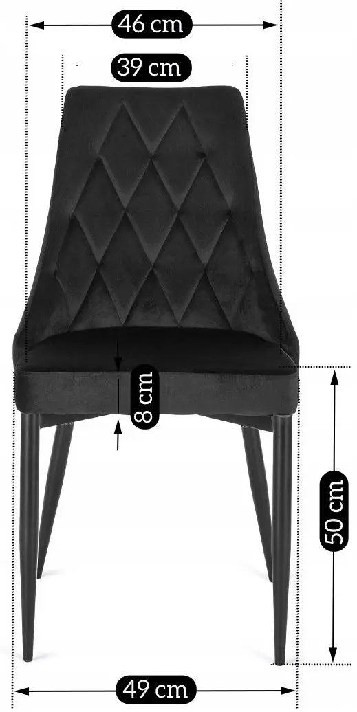 Scaun Mebel Elite Cork (Black)