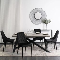 Scaun Mebel Elite Cork (Black) Thumb