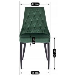 Scaun Mebel Elite Cork (Green/Black) Thumb