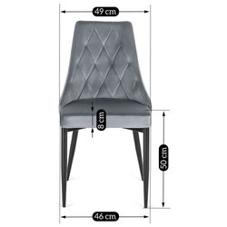 Scaun Mebel Elite Cork (Grey/Black) Thumb