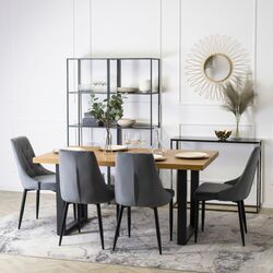 Scaun Mebel Elite Cork (Grey/Black) Thumb