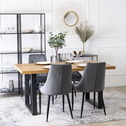 Scaun Mebel Elite Cork (Grey/Black) Thumb