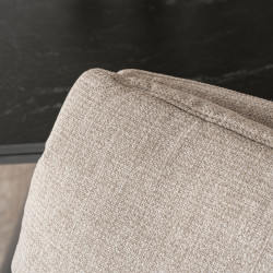 Стул Mebel Elite Cortado (Beige/Black) Thumb