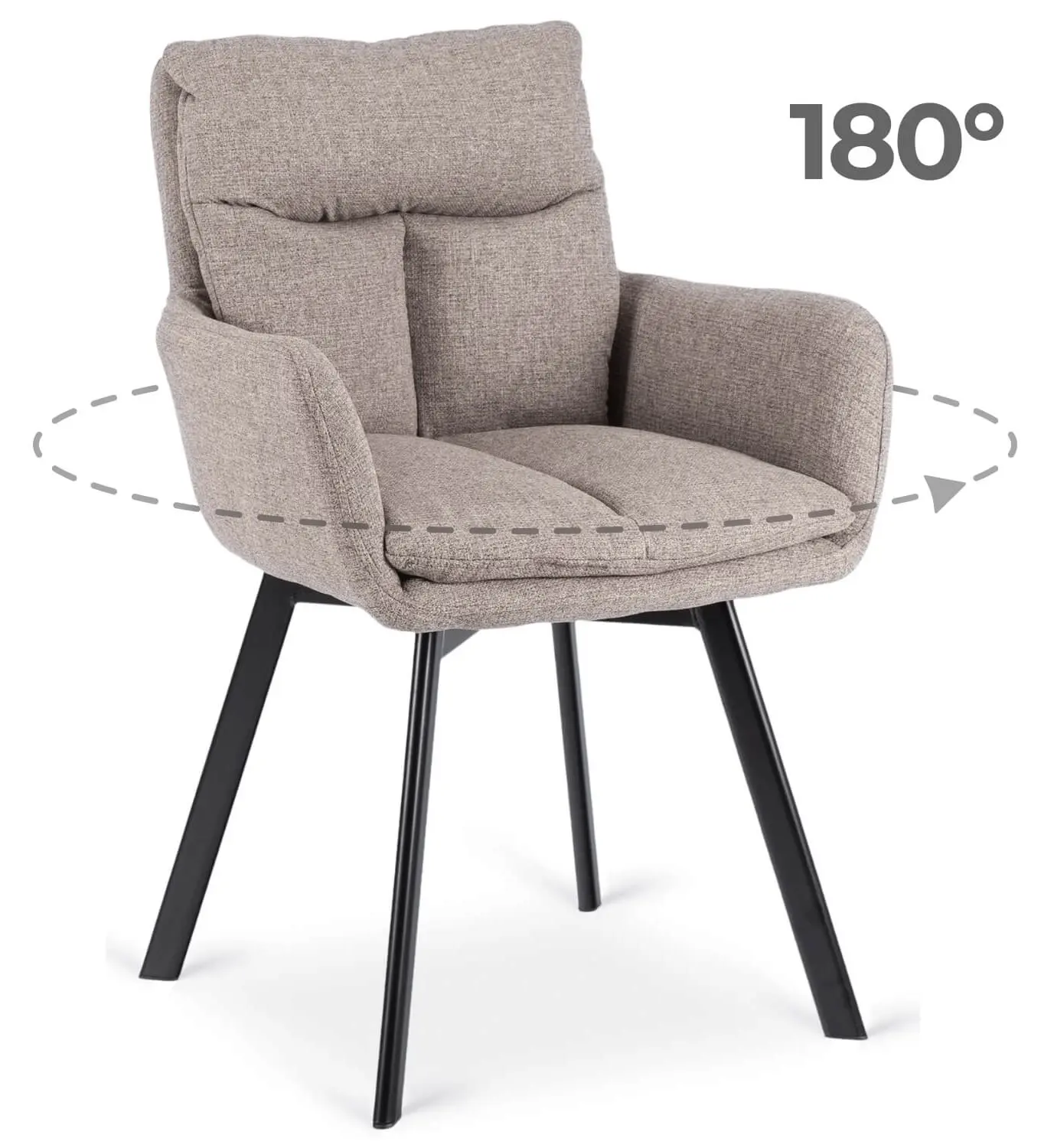 Стул Mebel Elite Cortado (Brown/Black) - 2