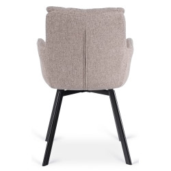 Стул Mebel Elite Cortado (Brown/Black) Thumb
