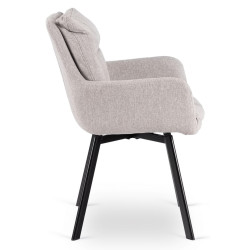 Стул Mebel Elite Cortado (Grey/Black) Thumb