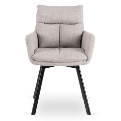 Стул Mebel Elite Cortado (Grey/Black) Thumb