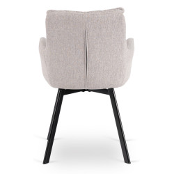 Стул Mebel Elite Cortado (Grey/Black) Thumb