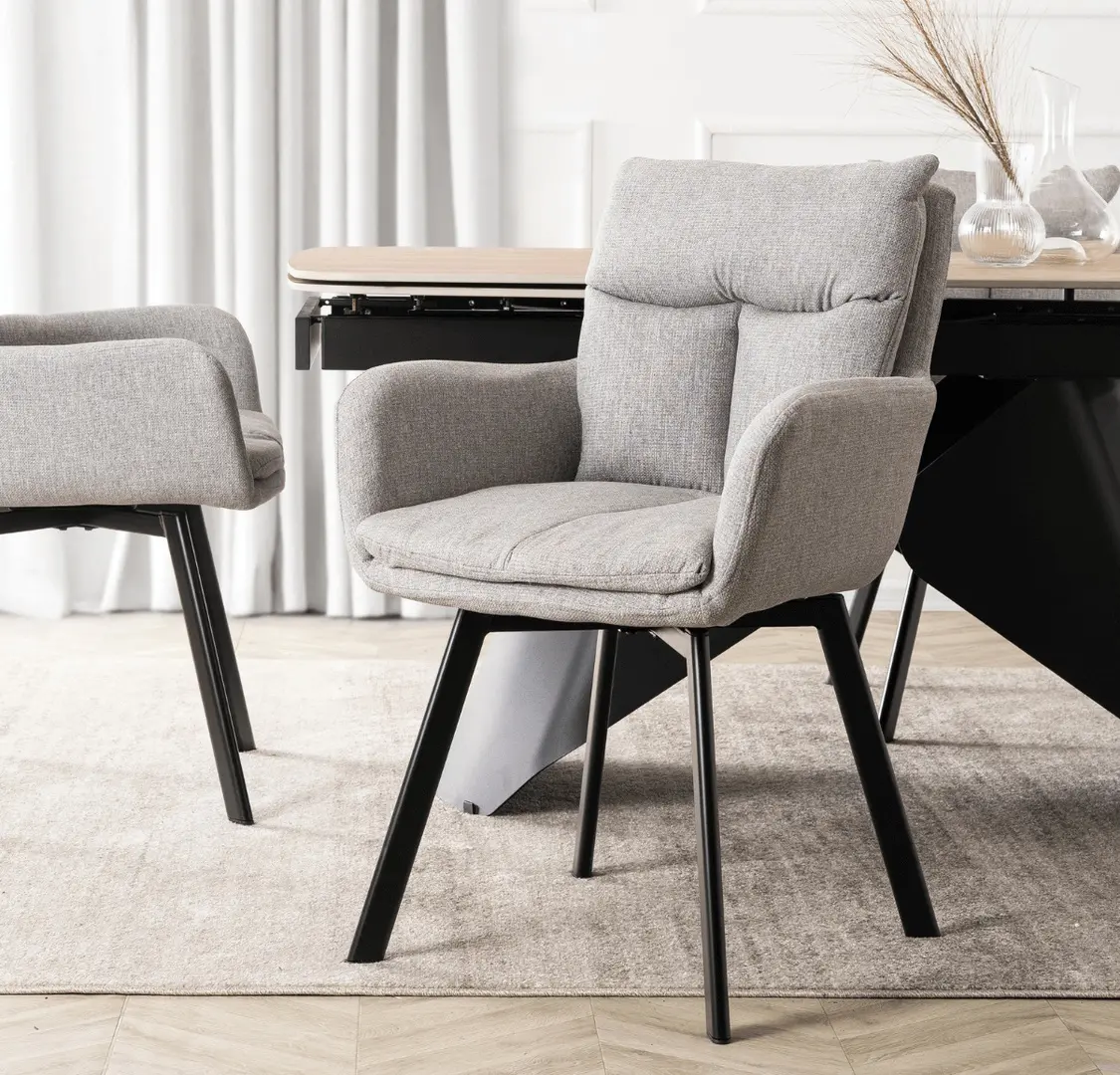 Стул Mebel Elite Cortado (Grey/Black)