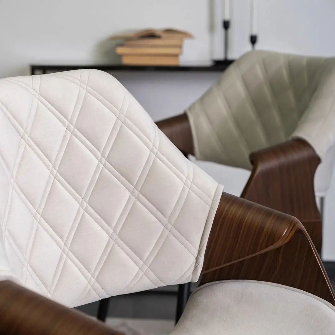 Стул Mebel Elite Dakota (Beige/Walnut) - 12