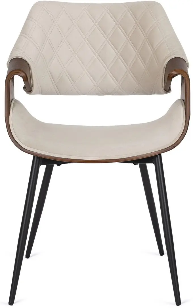 Стул Mebel Elite Dakota (Beige/Walnut) - 5