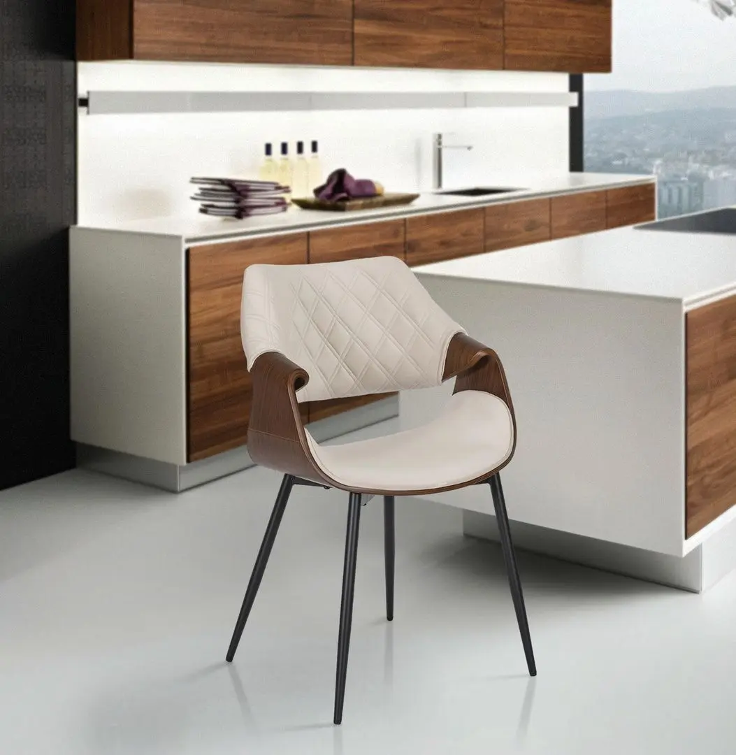 Стул Mebel Elite Dakota (Beige/Walnut)