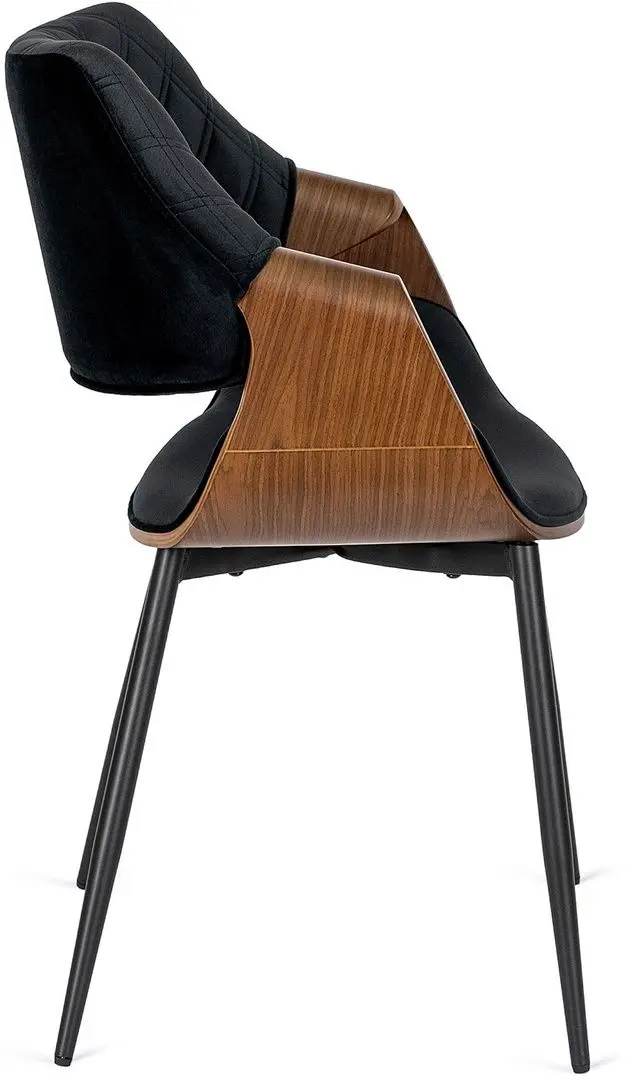 Стул Mebel Elite Dakota (Black/Walnut) - 4