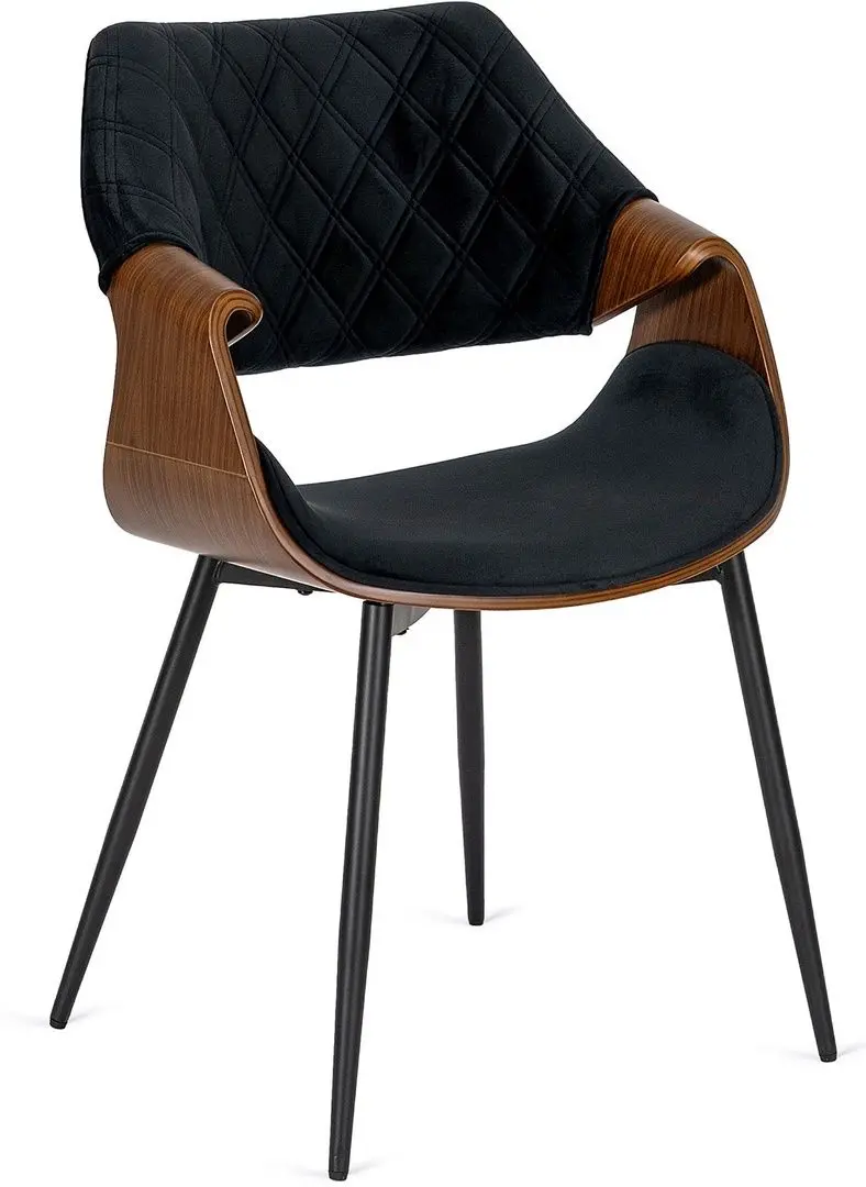 Стул Mebel Elite Dakota (Black/Walnut) - 6