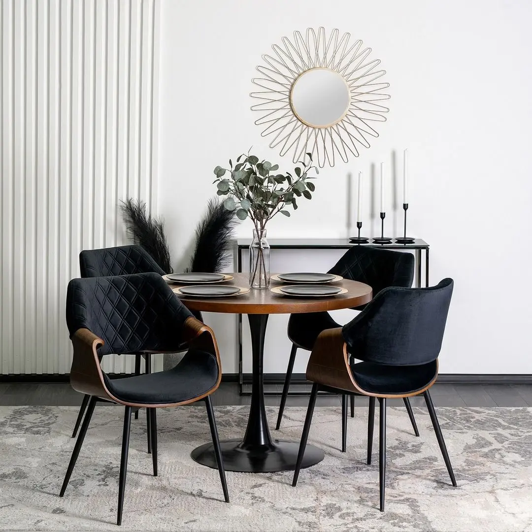 Стул Mebel Elite Dakota (Black/Walnut) - 9