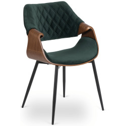 Scaun Mebel Elite Dakota (Green/Walnut) Thumb